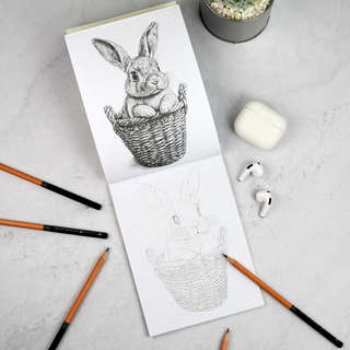 Мои скетчи: книжка-раскраска (животные) 3