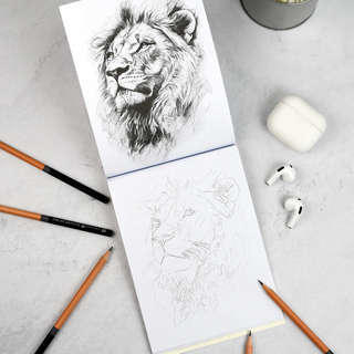 Мои скетчи: книжка-раскраска (животные) 5