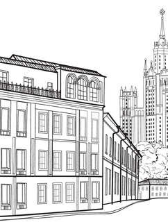 Раскрась Москву! серия Краски города 6