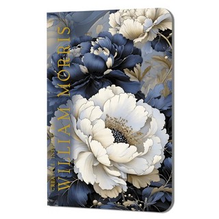 Блокнот 'Creative. Inspired by William Morris' (пионы синие и...