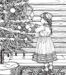 Раскраска-антистресс: Русские сезоны, Традиции и праздники 10