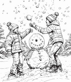 Раскраска-антистресс: Русские сезоны, Традиции и праздники 16