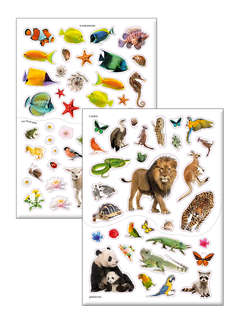 Фотонаклейки В зоопарке 3