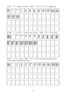 Японские иероглифы: Рабочая тетрадь для продвинутых, Уровень JLPT N1 11