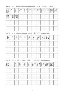 Японские иероглифы: Рабочая тетрадь для продвинутых, Уровень JLPT N1 4