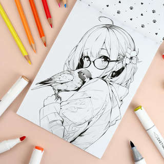 Современная раскраска: Любимые питомцы 5