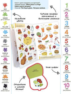 Английские слова: Мой первый словарь, книжка с окошками 5