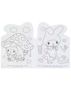 Раскраска 'Милая подружка' 5