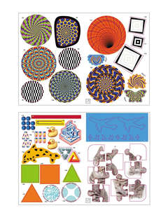 Оптические иллюзии с наклейками 9