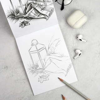 Скетчи для начинающих: Эстетика, 15 эскизов для штриховки 6