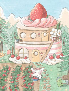 Волшебное путешествие лисенка Согыми: Раскраска от популярной корейской художницы 3