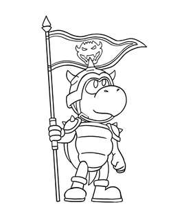 Легендарный Марио: раскраска 4