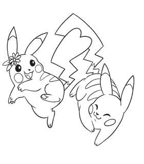 Покемон: раскраска 3