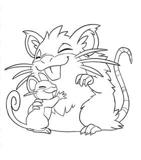 Покемон: раскраска 5