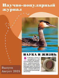 Журнал Наука и жизнь №8 (август 2025)