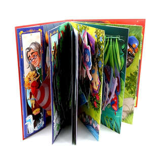 Золотой ключик или приключения Буратино: книжка-панорамка 3