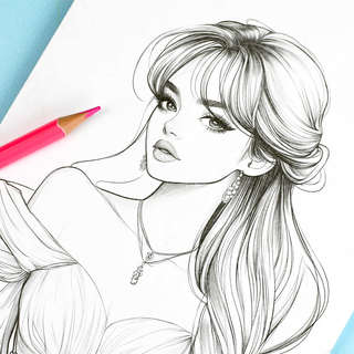 Вечерние платья: раскраска из серии 'Создай образ' 2