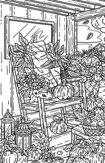 Винтажная раскраска для уютных вечеров: Раскраска антистресс 6