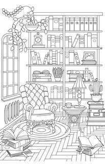 Винтажная раскраска для уютных вечеров: Раскраска антистресс 9