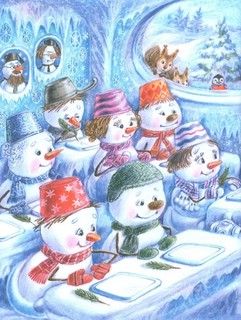 Самый маленький снеговик. Школьные истории 2