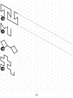 Продолжи узор: Треугольная разметка 4