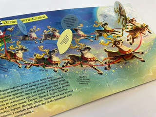 Большой подарок от Деда Мороза: Интерактивная книга с окошками 9