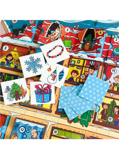 Адвент календарь с новогодними стихами и заданиями 11