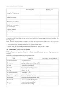 Английский для менеджеров, Успех в компании: Учебное пособие, Уровень С1 5