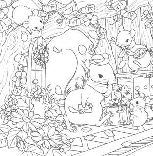 Увлекательные истории лесных зверят: Раскрашиваем приключения очаровательных пушистиков 4
