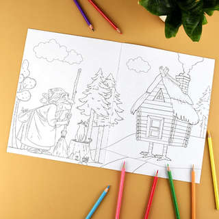 Раскраска 'Любимые герои' 5+ 2