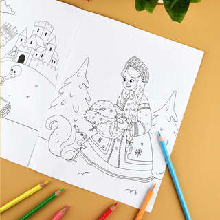 Раскраска 'Любимые герои' 5+ 4