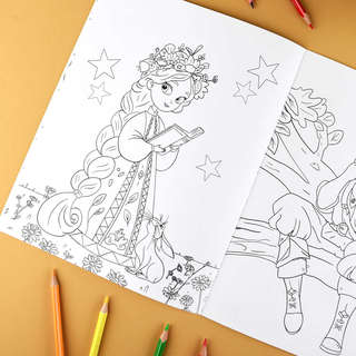 Раскраска 'Любимые герои' 5+ 5