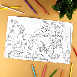 Раскраска 'Волшебные герои' 5+ 6