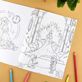 Раскраска 'Волшебные герои' 5+ 7