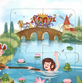 Книга с пазлами 'Кот в сапогах', 24 детали 4