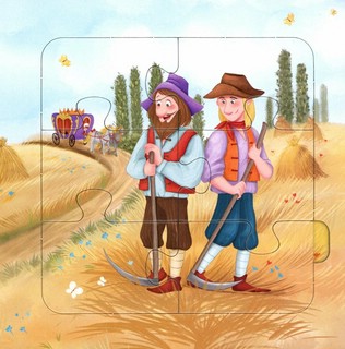 Книга с пазлами 'Кот в сапогах', 24 детали 6