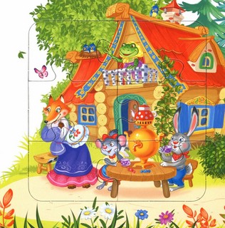 Книга с пазлами 'Теремок', 24 детали 7