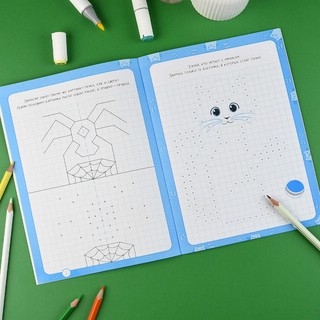 Тренажёр дошкольника, 5-6 лет (крупная клетка) 3