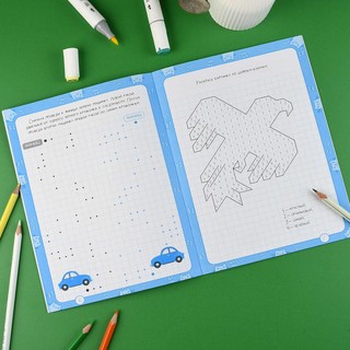 Тренажёр дошкольника, 5-6 лет (крупная клетка) 4