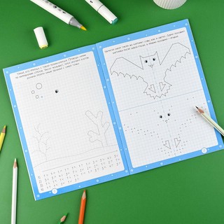 Тренажёр дошкольника, 5-6 лет (стандартная клетка) 3