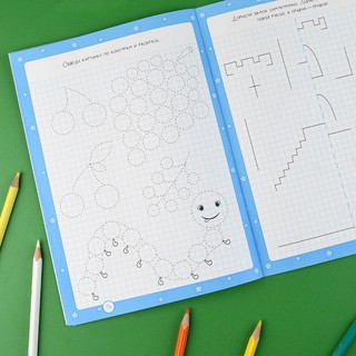 Тренажёр дошкольника, 5-6 лет (стандартная клетка) 7