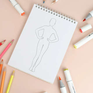 Стильные девчонки: Fashion-раскраска 8