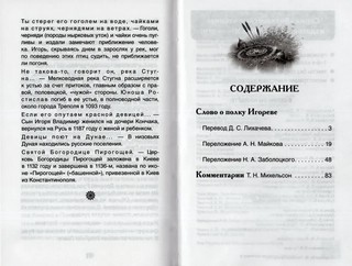 Слово о полку Игореве (Внеклассное чтение) 3