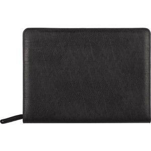 Папка Алекс деловая 123 из эко кожи черная 2