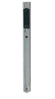 Нож канцелярский "Auto-lock", 9 мм ErichKrause, цвет серый