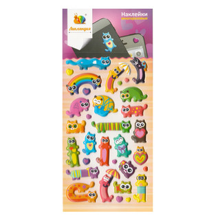 Набор наклеек Липляндия многоразовые 'Кошки'