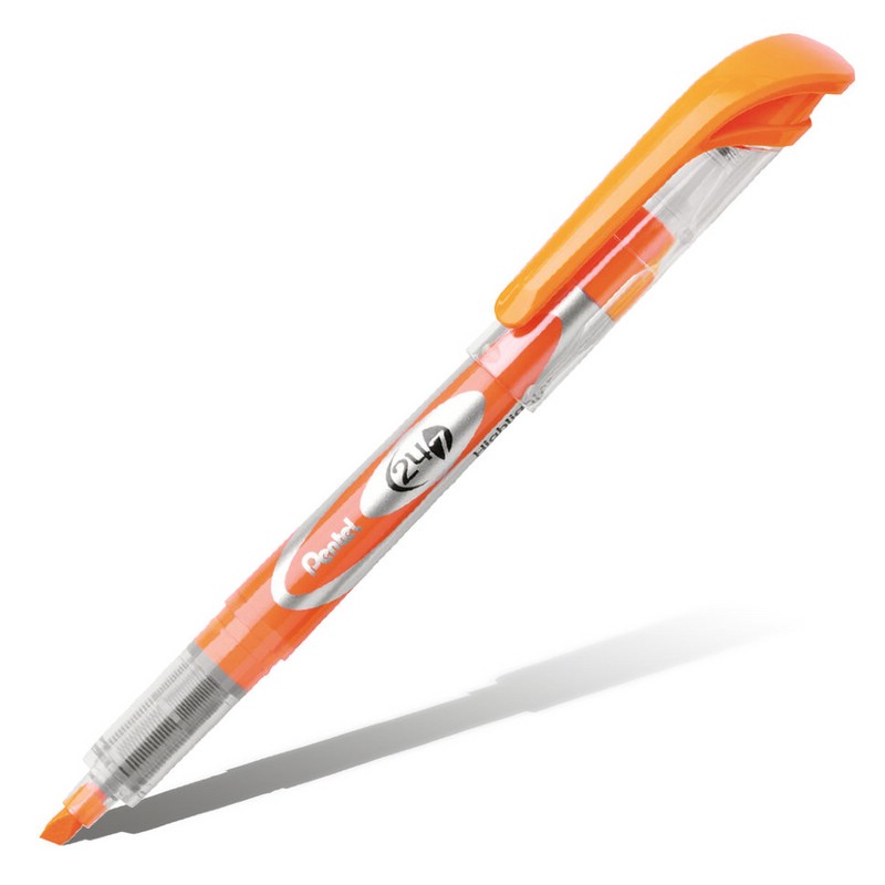 Текстовыделитель PENTEL HIGHLIGHTER 24/7 1-3ММ (SL12) цвет оранжевый