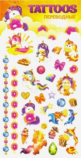 Переводные татуировки 'Единорог 2'