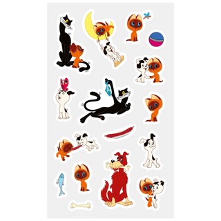 Набор зефирных наклеек 