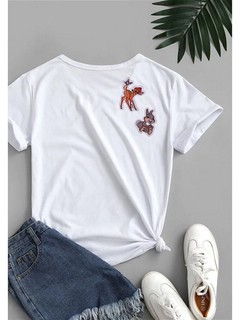 Патчи для одежды 'Бэмби', многоразовые, 2 штуки 3